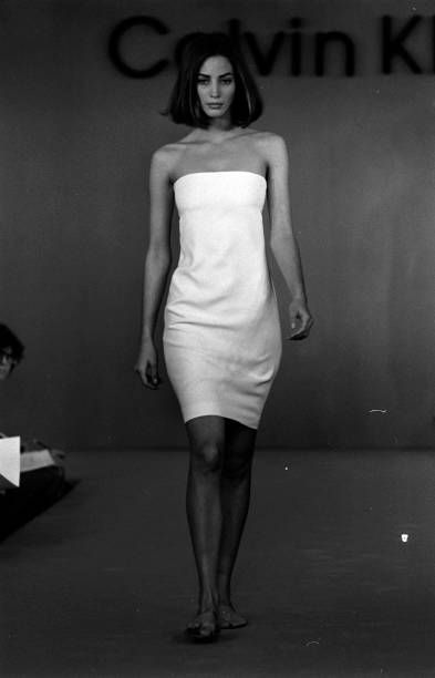 Christy Turlington Calvin Klein, Christy Turlington 90s, Calvin Klein Runway, 90s Calvin Klein, 90s Model, 90s Models, Christy Turlington, Runway Show, Fashion Aesthetic