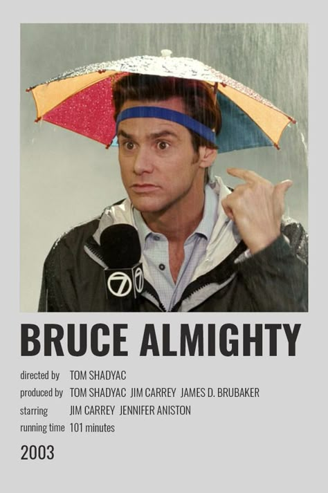 Jim Carrey Movies, Bruce Almighty, Movie Poster Room, Movies To Watch Teenagers, Most Paused Movie Scenes, Iconic Movie Posters, Movie To Watch List, Movies Posters, The Pause