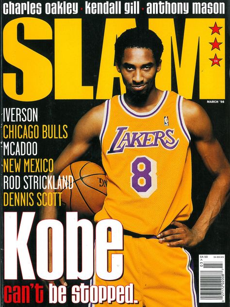 Kobe Bryant Slam Cover T-Shirt Slam Cover, Sports Magazine Covers, Rip Kobe, Slam Magazine, Kobe Bryant Quotes, Kobe Bryant Family, Kobe & Gigi, Kobe Bryant Nba, Kobe Bryant Pictures