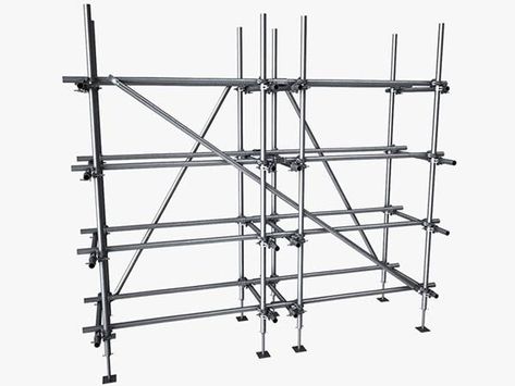 Tube and Coupler Scaffold – The Most Flexible Assembly Scaffold Scaffolding Design, Laminated Veneer Lumber, Plant Maintenance, Temporary Structures, Scaffold Boards, Building Maintenance, Stone Masonry, Building Structure, Modular System