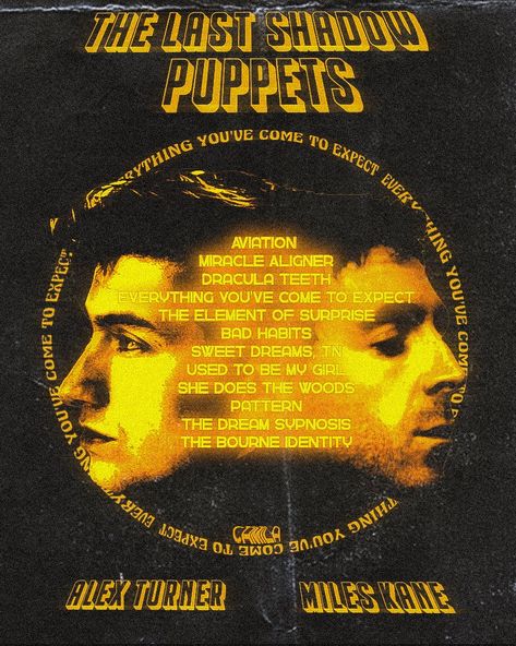 Arctic Monkeys Concert Poster, Tlsp Aesthetic, Tlsp Poster, Last Shadow Puppets Poster, The Last Shadow Puppets Poster, Arctic Monkeys Poster, Alex Arctic Monkeys, The Last Shadow Puppets, Last Shadow