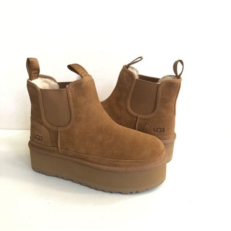 *100% Authentic And Brand New* Product Specs: * Twinface Suede Upper. * Front Shaft Zipper. * Rear Pull Tab. * 17mm Sheepskin Lining. * 17mm Uggplush 80% Upcycled Wool, 20% Lyocell Insole. * 1.25 In Heel. * 5 In Shaft Height. * Eva Outsole. * Top-Of-The-Line Australian Winter Boots. * All My Ugg Are 100% Authentic, Brand New And Never Been Worn. * All My Ugg Are Bought Directly From Deckers (Ugg Parent's Company) And Ugg Stores. ** The Inside Sizing Tag Is Marked To Avoid Store Returns. This How Glitter Ugg Boots, Ugh Boots, Australian Winter, Ugg Leather Boots, Blue Suede Boots, Chestnut Boots, Ugg Winter Boots, Brown Leather Ankle Boots, Ankle Shoes