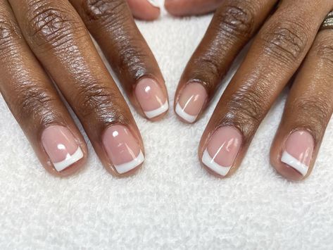 Less is more with these classic French tip nails! ✨ #FrenchTips #lessismore #NailGoals #flawlessfrench Book this link… #linkinbio 💅🏾 Service: Gel Polish Removal Gel Polish Change ADD-ON: French Tip #polizhed #polizhedbynaildva #naildva #polizhedproducts #polizhednaturalnailacademy #naturalnails #gelpolish #gelpolishnails #gelpolishmanicure #tgif I do not own the rights to this music Clear French Nails, Classic French Tip Nails, Gel Polish Removal, Classic French Tip, Gel Polish Manicure, Hand Photo, Classic Nails, Nail Photos, Tip Nails