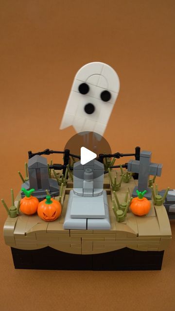 Grant Davis on Instagram: "Swaying Ghost Mechanism

A satisfying little machine I made that sways my ghost back and forth above a graveyard.

#lego #halloween #ghost #legostagram #instalego #kineticsculpture #legobuilding" Lego Halloween, My Ghost, Lego Worlds, Kinetic Sculpture, Lego Building, Toys Photography, Halloween Ghost, Graveyard, Lego