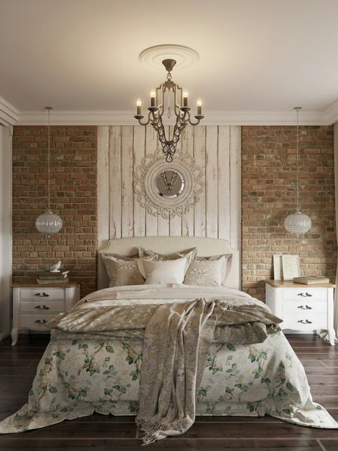 Grey Brick Wallpaper, Bedroom Brick Wall, Brick Wallpaper Bedroom, Brick Wall Bedroom, Brick Bedroom, Brick Interior, Casa Country, Grey Brick, Bedroom Accent