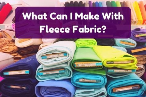 Fleece is an incredibly versatile material you can use for craft projects. Engage your creative side with these DIY project ideas for kids, teenagers, and adults! Fleece Diy, Fleece Sewing Projects, Fleece Crafts, Fleece Projects, No Sew Fleece Blanket, Diy Project Ideas, Fleece Patterns, Sewing Fleece, Fleece Scarf