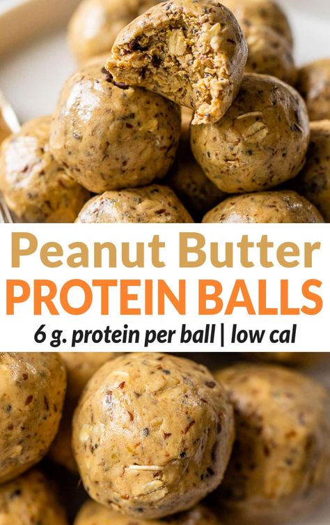 Protein Balls Low Calorie, Low Calorie High Protein Snacks, Protein Balls Recipe, Peanut Butter Protein Balls, Workout Quick, Low Calorie Protein, Protein Balls Recipes, Healthy Protein Snacks, High Protein Low Calorie