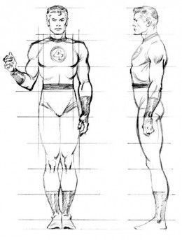 How To Draw A Superhero How To Draw Comics, Marvel Character Design, Draw Comics, Mister Fantastic, Drawing Superheroes, Comic Book Drawing, John Buscema, Human Figure Drawing, Anatomy Sketches