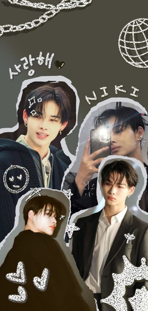 1 2 connect! Our maknae niki to bless your lives 3girls 1boy Friends Aesthetic, Enhypen Aesthetic Wallpaper, Niki Wallpaper, Rare Eye Colors, Cool Kpop Wallpapers, Enhypen Aesthetic, Korean Picture, Kpop Iphone Wallpaper, Boyfriend Wallpaper