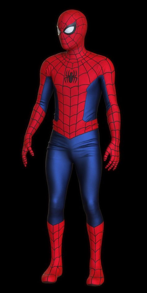 Twitter Spiderman Suit, New Spiderman Suit, Spiderman Classic, Man Spider, Spiderman Comic Art, Garfield Spiderman, Spiderman Suits, Spiderman Coloring, Superhero Suits