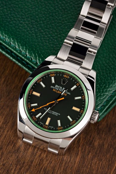 Rolex Backpacking Gear List, Suits Style, Stylish Watches Men, Rolex Milgauss, Used Rolex, Fancy Watches, Stud Earrings For Men, Dream Watches, Authentic Watches