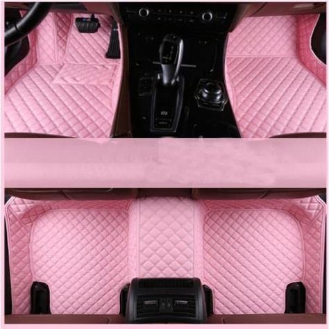 PRICES MAY VARY. Professional customization：enheng custom car floor mats are made to fit most cars, SUVs, and trucks. please provide your clear car model and year or tell me your car VIN.when customizing to ensure a perfect fit. Personalized embroidery: you can choose the embroidery color and font, and then enter your embroidery text. make your car floor mats stand out! see the customization page for more details. Personalized color stitching:We have many colors to choose from,such as:black,balc Light Pink Car Interior, Cute Car Accessories Pink, Pink Car Accessories Interiors, Inside Car Decor, Backseat Car Decor, Girly Car Accessories Bling, Car Decorations Interior Girly, Car Accessories For Girls Interior, Pink Car Interior