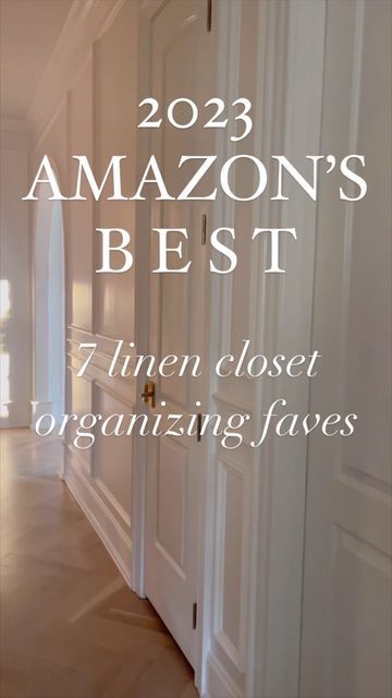 Christina Serrano on Instagram: "2023 is about over, so we are counting down your favorite reels & best sellers from the year! 😘 We organized our linen closet last January, and it worked for us (and many of you!) ALL 👏🏼 YEAR 👏🏼 LONG! 👏🏼 🧺 👉🏽TO SHOP: Comment LINKS and all the links will be immediately sent to you, or head to my Insta bio link, or you can go here: https://amzlink.to/az0nAa5Kidhyu laundry organization linen closet #amazonmusthaves #amazonfinds #bestof2023 #amazonorganization" Linen Closet Organizer Ideas, Wardrobe Linen Closet, Linen Cupboard Layout, Linens Closet Organization, Exposed Linen Closet, Organised Linen Cupboard, Wallpaper In Linen Closet, Linen Closet Drawers, Ikea Linen Closet Organization