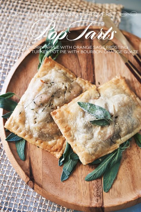 I don't know what gets me more excited: pop tarts for dinner or a new way to eat Thanksgiving leftovers. So much genius! Get the recipe from Dine x Design.   - Delish.com Savory Pop Tarts, Tart Recipes Savory, Poptart Recipe, Thanksgiving Leftover, Thanksgiving Leftover Recipes, Savory Tarts, Turkey Pot Pie, Pop Tart, Savory Tart