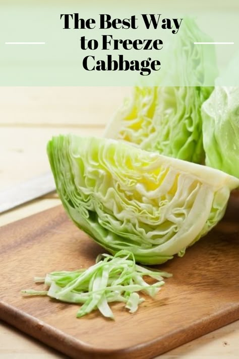 Cabbage, a versatile and nutritious vegetable, can be a staple in many households. Yet, preserving its freshness and flavor becomes a real challenge. Freezing cabbage is a fantastic solution for those looking to store it for an extended period without compromising its taste or texture. This article will explain the best way to freeze cabbage and ensure your greens maintain their quality over time. Can You Freeze Cabbage, How To Store Cabbage, Freezing Cabbage, Freeze Vegetables, Freezing Food Guide, Casserole To Freeze, Raw Cabbage, Freezing Vegetables, Cabbage And Sausage