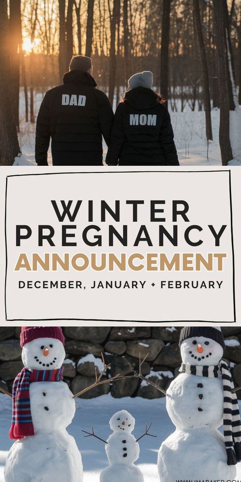 winter pregnancy announcement Snow Baby Announcement, Pregnancy Reveal Pictures, Baby Announcement Winter, Winter Pregnancy Announcement, Baby 2 Announcement, Winter Pregnancy, Sibling Announcement, Pregnancy Announcement Sibling, Unique Pregnancy Announcement