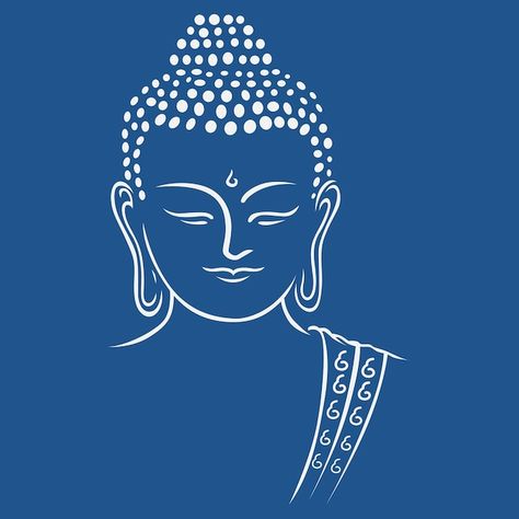 Buddha Pencil Drawing, Lord Buddha Drawing, Buddha Outline, Buddha Line Art, Buddha Vector, Buddha Silhouette, Gautam Budh, Emotional Lines, Buddha Birthday