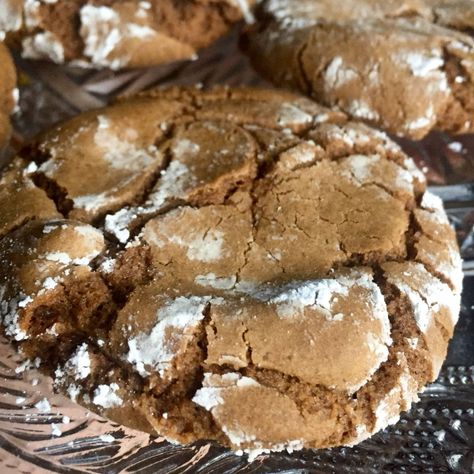 Chinese Five Spice & Orange Chewy Molasses Cookies - FlyPeachPie Chinese Five Spice Cookies, Molasses Cookie, Chinese Five Spice, Chewy Molasses Cookies, Five Spice, Orange Cookies, Christmas Food Gifts, Molasses Cookies, Spice Cookies