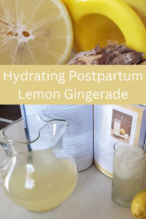 Hydrating postpartum lemon gingerade #hydratingpostpartumlemongingerade #postpartumlemongingerade #postpartumdrink #hydratingdrink #hydrating #postpartum #lemon #gingerade #postpartumlemonade #lemongingerade Diy Postpartum, Postpartum Recipes, Ginger Honey Lemon, Placenta Encapsulation, Birth Education, Meal Prep Snacks, Vinegar And Honey, Ginger And Honey, Postpartum Recovery