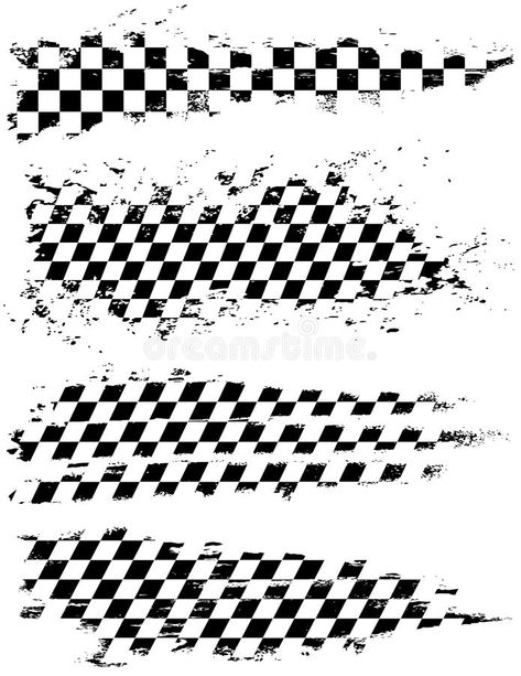 Checkered Flag. Vector set of checkered racing splatters , #Sponsored, #Vector, #Flag, #Checkered, #set, #splatters #ad Chequered Flag, Race Flag, Racing Tattoos, Racing Flag, Flag Tattoo, Projets Cricut, Checker Design, Flag Art, Flag Vector