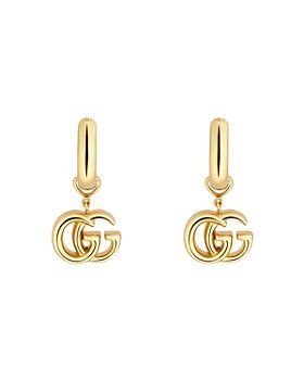 Italy Wardrobe, Gucci Earrings, Wearable Jewelry, Brand Earrings, Real Gold Jewelry, Necklace Charms, Gucci Jewelry, Luxury Earrings, Mini Hoop Earrings