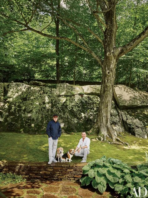 A Tranquil New York Retreat in Bedford Photos | Architectural Digest New York Window, Bedford New York, Benjamin Moore Gray, Stainless Steel Backsplash, Window Planters, Top Cocktails, Tranquil Retreat, Westchester County, Dream Pools