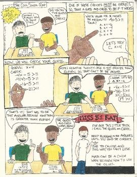 FREE Many students struggle with math tests.  The Guess and Check is a quick trick that will help students understand the reasoning behind math problems.  After reading this comic, students understand how to logically decipher the choices in multiple choice questions. School Comics, Math Comics, Cool School, Math Measurement, Multiple Choice Questions, Math Test Prep, Comic Poster, Linear Equations, Math Help