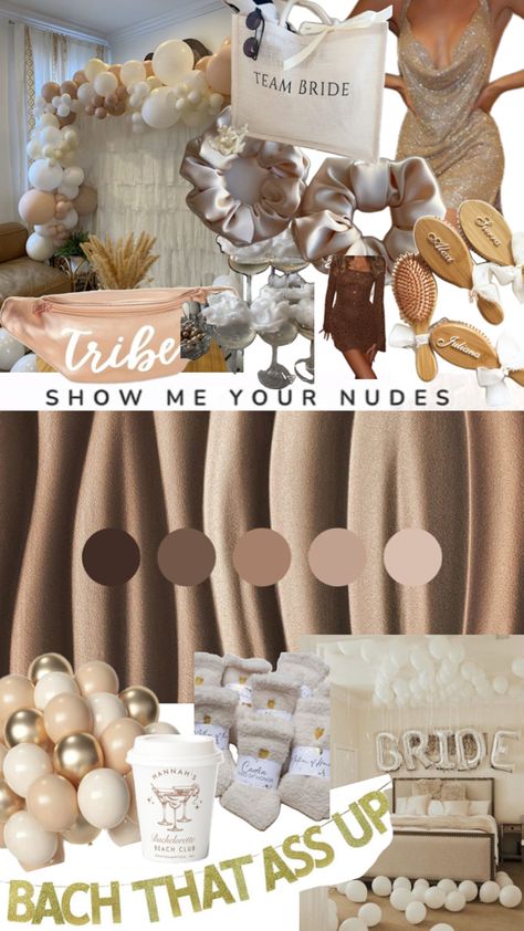 Brown nude bachelorette aesthetic Neutral Cowgirl Bachelorette, Bachelorette Aesthetic, Bachelorette Party Theme, Cowgirl Bachelorette, Bachelorette Party Themes, Bride Tribe, Team Bride, Show Me Your, Show Me