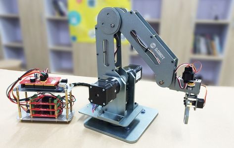 Dobot: Robotic Arm for Everyone, Arduino & Open Source by dobot.cc — Kickstarter Robo Arm, Robotic Arm Diy, Real Spy Gadgets, Submarine Craft, Mobile Robot, Robot Suit, Industrial Robots, Robotic Arm, 3d Printer Designs