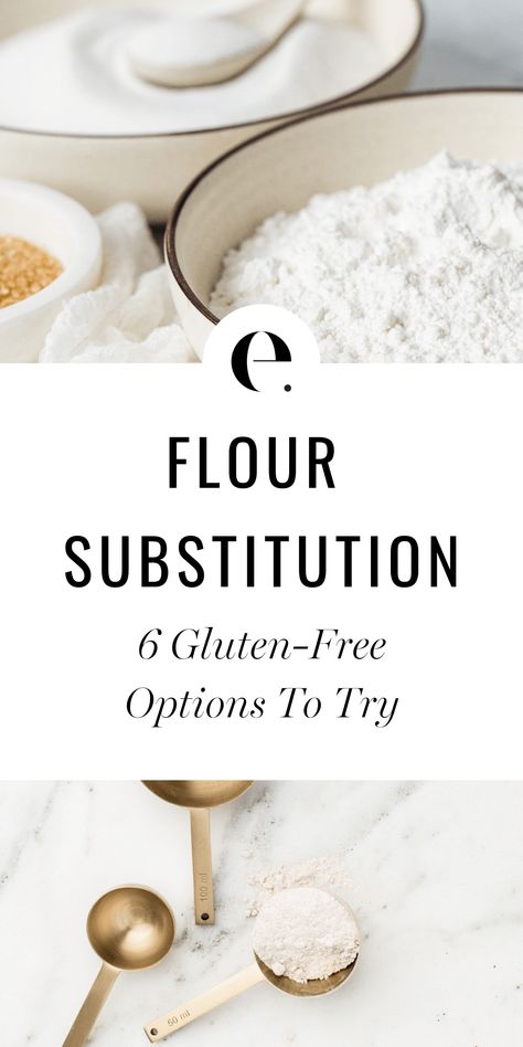 What is the best substitute for white flour? You can swap in gluten-free all-purpose flour without much fuss on a 1:1 ratio. It isn’t as easy with other gluten-free alternatives, so you may need to portion your own gluten-free flour blend. Types of Wheat Flour, Benefits of Switching To Gluten-Free Flours. Almond Flour, Buckwheat Flour, Coconut Flour, Oat Flour, Quinoa Flour, Rice Flour. Typical Additions To Gluten-Free Flour Blends. Elizabeth Rider Gluten Free Flour Substitutions, Buckwheat Gluten Free, Gluten Free Flour Recipe, Oat Flour Recipes, Cake Flour Substitute, Gluten Free Substitutes, Quinoa Flour, Healthy Flour, Gluten Free Flour Mix