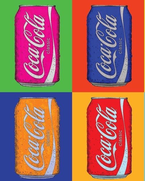 Art Ideas To Draw, Pop Art Ideas, Pop Art Product, Pop Art Party, Pop Art Food, Images Pop Art, Printmaking Projects, Andy Warhol Pop Art, Futurism Art