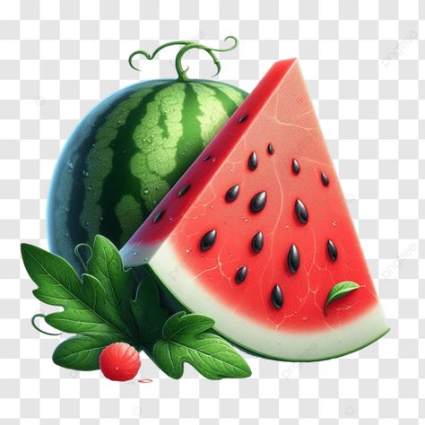 sliced of watermelon with leaves sliced watermelon leaves png Watermelon Leaves, Sliced Watermelon, Watermelon Background, Watermelon Vector, Leaves Png, Watermelon Art, Watermelon Slices, Transparent Image, Png Transparent