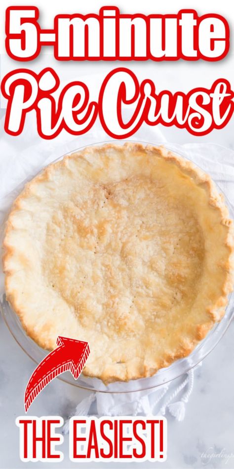 Pie Crust Recipe Using Oil, Pie Crust With Shortening, Dairy Free Pie Crust, Double Pie Crust Recipe, Easy Pie Crust Recipe, Oil Pie Crust, Best Pie Crust Recipe, Grandma Pie, Flaky Pie Crust Recipe