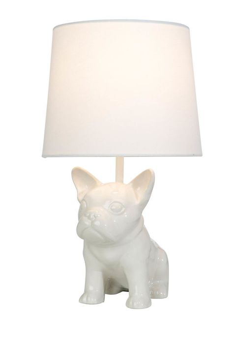 Target Just Launched a Gender Neutral Kids' Decor Collection Frenchie Decor, French Bulldog Decor, French Design Style, Dog Lamp, Marble Mugs, French Country Bedrooms, Target Home Decor, Pillow Fort, Rustic Bathrooms