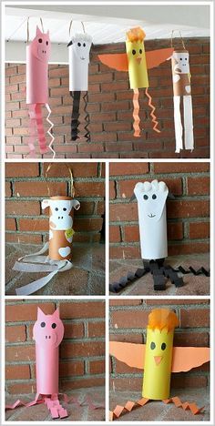 Farm Animal Crafts for Preschoolers & Kindergarteners: Cow, Sheep, Pig, and Chicken Windsocks~ BuggyandBuddy.com Farm Vbs, Windsock Craft, Farm Animal Crafts, Farm Craft, Farm Animals Theme, Farm Preschool, Farm Activities, Farm Crafts, Vbs Crafts