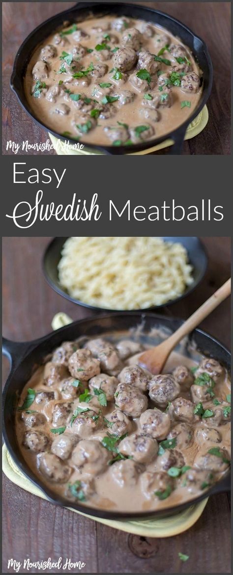 Swedish Meatball Recipe, Easy Swedish Meatball Recipe, Swedish Meatballs Easy, Meatball Recipes Easy, Meatball Recipe, Meatballs Recipe, Swedish Meatballs, Minced Meat, The Sauce