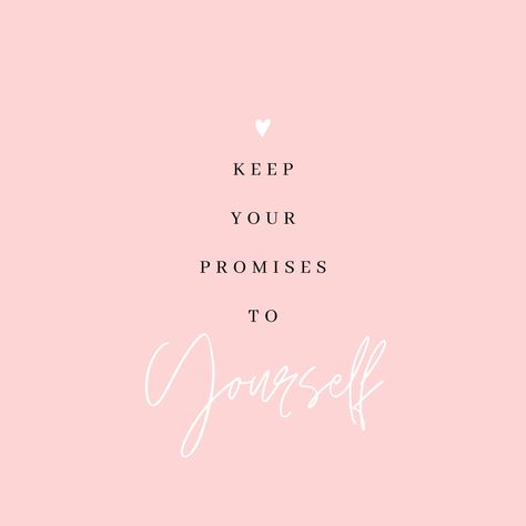 Key to gaining confidence is to keep promises to yourself. Keep Your Promises To Yourself Quotes, Gain Confidence Quotes, Keep The Promises You Make To Yourself, Keep Promises To Yourself, Keeping Promises To Yourself, Promise To Self, Promises To Yourself, 2024 Encouragement, Keep Your Promises