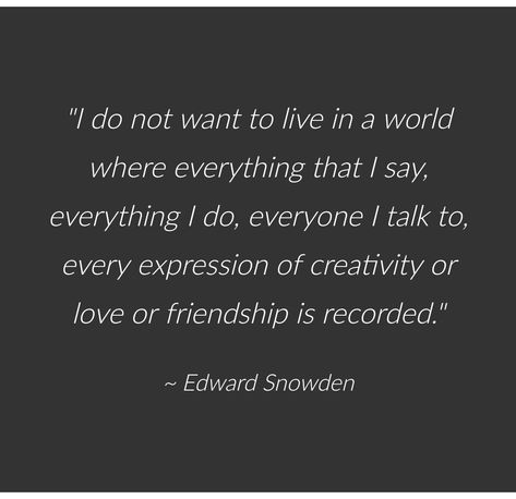 Edward Snowden [1080 x 1045] Inspirarional Quotes, Right Said Fred, Tolkien Quotes, Great Motivational Quotes, Anonymous Quotes, Viral Quotes, Words Beautiful, Edward Snowden, Stories Videos