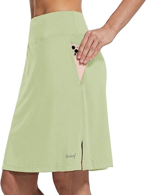 Golf Skort Outfit, Skort Outfit Athletic, Knee Length Skirts Casual, Skirts Athletic, Long Skort, Skirts Knee Length, Skort Outfit, Disney Apparel, Athletic Dresses