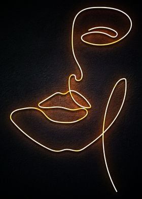 Led Strip Wall Design, Neon Sign Ideas Bedroom, Spa Decor Ideas Estheticians, Cute Neon Signs, Neon Sign Ideas, Neon Room Decor, Neon Studio, Led Poster, Rose Gold Room Decor