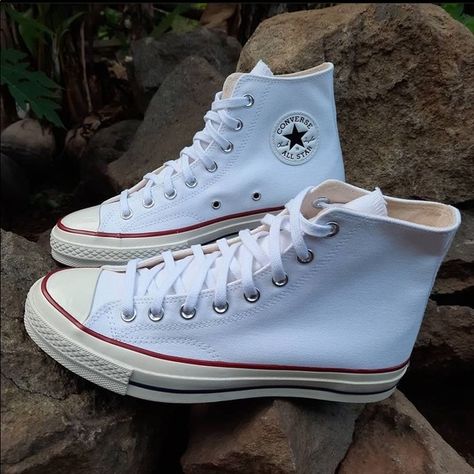 Converse Chuck Taylor 1970s White Converse Chuck Taylor 70s White, White Converse Chuck 70, Converse Chuck Taylor 70s, Chuck Taylor 70s, White All Star, Converse Chuck 70s, Knee High Converse, High Converse, Converse 70s