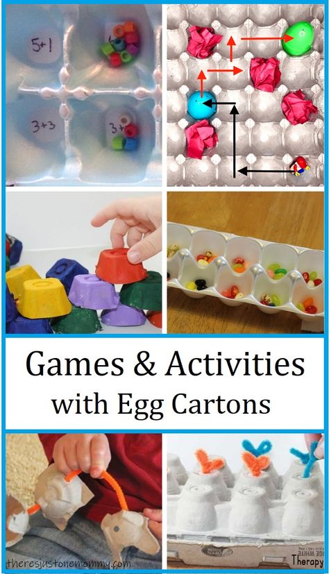 Recycle that egg carton into a fun kids game or STEM activity that will keep them engaged and learning. #STEMactivities #eggcarton #gamesforkids Activity With Egg Carton, Egg Carton Sensory Play, Egg Carton Activities For Preschoolers, Egg Carton Preschool Activities, Foam Egg Carton Crafts, Egg Carton Games, Egg Carton Activities For Toddlers, Styrofoam Egg Carton Crafts, Egg Carton Activities