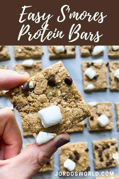 Healthy Smores Recipes, Healthy Smores, Easy Smores, Healthy Protein Bars, Graham Cracker Recipes, Protein Balls Recipes, Ball Recipes, Christmas Snack, Protein Baking