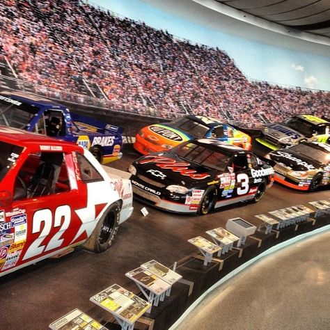 NASCAR Hall of Fame..... Love this place Nascar Hall Of Fame, Nascar Wrecks, Grand National, Dale Earnhardt, Hall Of Fame, Nascar, Race Cars, North Carolina, Bucket List