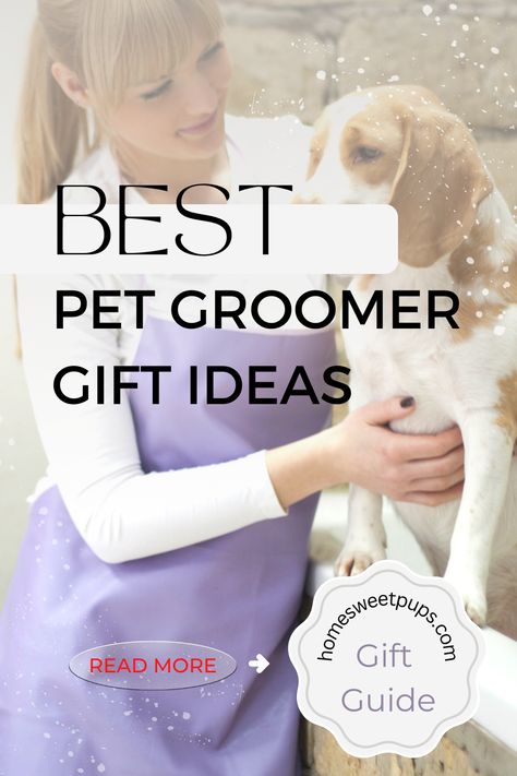 Looking for some unique gift ideas for your favorite pet groomer? Check out our top picks for Christmas gifts that will make their holiday season bright! From personalized gifts, dog groomer sweatshirts to cute and cozy grooming aprons, we've got something for everyone on your list! Dog Christmas Presents, Dog Christmas Photos, Im Sorry Gifts, Dog Groomer Gifts, Christmas Gifts For Pets, Face Home, Dog Groomer, Grooming Tips, Dog Christmas Gifts