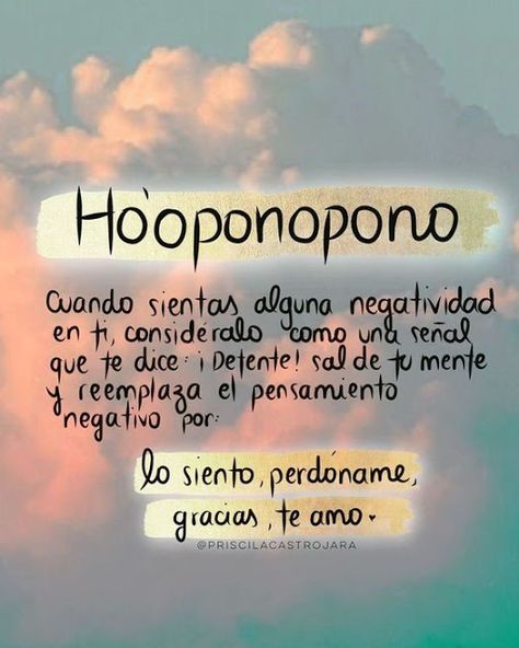 Hooponopono Mantra, Yoga Mantras, Ho Oponopono, Spiritual Messages, Motivational Phrases, Positive Mind, Life Motivation, Positive Thoughts, Positive Thinking