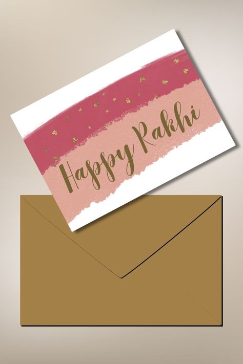 Send your Rakhi with this beautiful and aesthetic rakhi tags . These beautiful tags can also be added to rakhi hampers .Also available in the same design is a rakhi card printable in pdf 5"x 7" . This can be sent as a digital card too . Rakhi Tags, Aesthetic Rakhi, Rakhi Hampers, Rakhi Cards, Card Making Ideas Easy, Card Simple, Clay Wall Art, Unique Greeting Cards, Digital Card