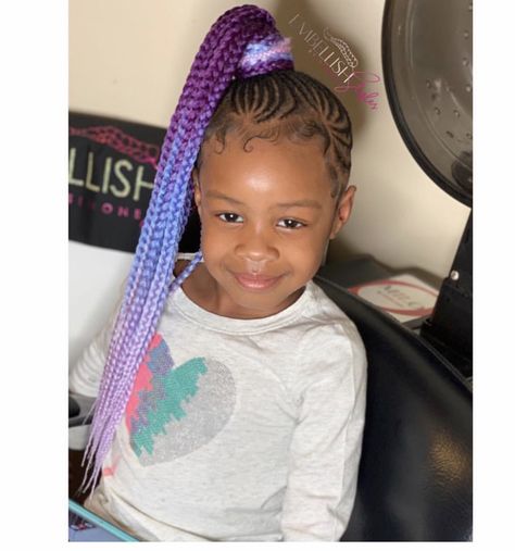 Braids For Black Kids, Black Kids Braids Hairstyles, Kid Hair Styles, Kids Hair Styles, Lil Girl Hairstyles, Kid Braid Styles, Kid Hairstyles, Kids Braids, Girl Hair Styles