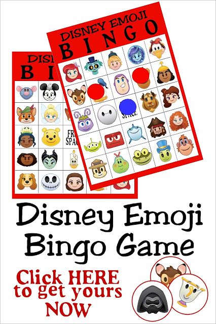 Have fun with your family and friends while social distancing with this Disney Emoji Bingo game perfect for playing in person or via social media. Disney Bingo Printable Free, Disney Bingo, Emoji Bingo, Bingo Pictures, Disney Emojis, Printable Bingo Cards, Bingo Online, Printable Bingo Games, Emoji Characters