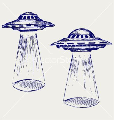 ufo Ufo Tattoo, Ufo Art, Flying Saucers, Planet Tattoos, Theme Tattoo, Beauty Parlour, Spaceship Art, Doodle Style, Aliens And Ufos